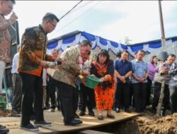 Peletakan Batu Pertama Pembangunan GBI Jalan Danau Tondano, Wali Kota Wesly Beri Bantuan Pribadi Semen 500 Sak