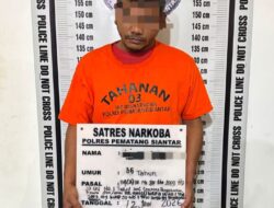 Polres Pematangsiantar Amankan Pemilik Sabu 12,78 Gram di Tanjung Tongah