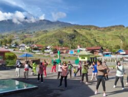 Kodim 1714/Puncak Jaya Laksanakan Kegiatan Jumat Sehat