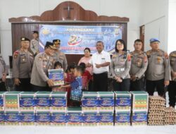 Kapolres Simalungun Gelar Anjangsana ke Anggota Sakit dan Panti Asuhan, Wujud “80 Tahun Polri Untuk Masyarakat”