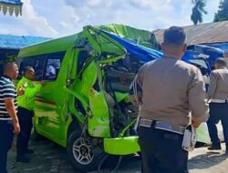 Mau Ziarah ke Besilam, Tabrakan di Tol Lima Puluh, 4 Orang Meninggal Dunia