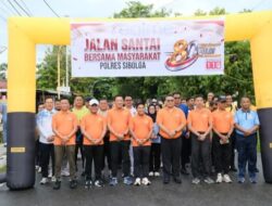 Pererat Sinergi, Wali Kota dan Wakil Wali Kota Sibolga Hadiri Semarak HUT Bhayangkara ke-80