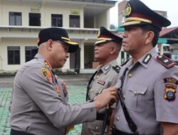 AKBP Pebriandi Haloho Pimpin Sertijab Empat Pejabat Utama Polres Karo