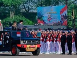 Presiden Prabowo Pimpin Upacara Peringatan ke-80 Hari Bhayangkara