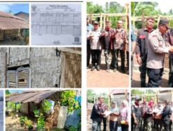KRNS Gandeng Polsek & Camat Bandar Huluan, Salurkan Bantuan ke Warga Rumah Dinding Tepas