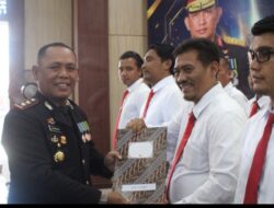 Ungkap Kasus Perdagangan Satwa Dilindungi, Kanit Tipiter Sat Reskrim Polres Simalungun Raih Penghargaan Kapolres