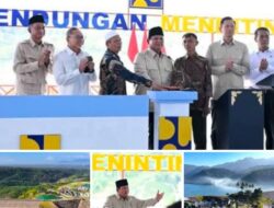 Presiden Prabowo Subianto Resmikan Lima Bendungan di Indonesia, Layani Irigasi Seluas 39 Ribu Hektare