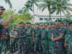 Pangdam I/BB Kunjungi Brigif 7/Rimba Raya, Ingatkan Prajurit selalu Bersyukur, Disiplin, dan Bijak Bermedia Sosial