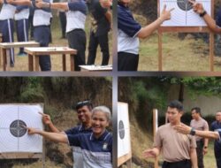Asah Kemampuan,Kapolres Pematangsiantar Pimpin Latihan Menembak