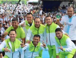 Kodam XIX Tuanku Tambusai Hadir dalam Riau Bhayangkara Run 2026, Gaungkan Semangat Hidup Sehat dan Cegah Karhutla
