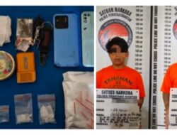 Polres Pematangsiantar Amankan Dua Pemuda Miliki Sabu 14,75 Gram di Jalan Seram
