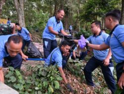 Aksi Peduli Lingkungan,Lanud Iswahjudi Bersihkan Telaga Sarangan