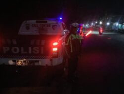 Antisipasi Balap Liar dan Begal, Satlantas Polres Simalungun Gelar Patroli Blue Light di Jalinsum P. Siantar-Perdagangan