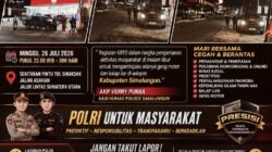 Malam Libur Diawasi Ketat, Resmob Polres Simalungun Patroli Pintu Tol Sinaksak hingga Jalur Lintas Sumut Cegah Geng Motor