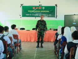 Selamatkan Masa Depan Bangsa, Satgas TMMD ke-129 Kodim 1505/Tidore Gelar Penyuluhan Bahaya Narkoba