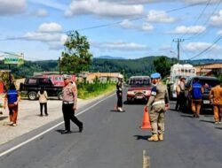 Jalanan Biasanya di Penuhi Pengendara Ramai Tiba-tiba Sepi dan Banyak Yang Berputar Arah, Akibat Razia Pajak.