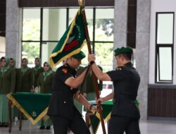 Kodam XIX Tuanku Tambusai Lakukan Pergeseran Jabatan Strategis,Empat Perwira Resmi Tempati Pos Baru