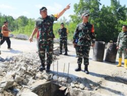Pastikan Kualitas dan Bermanfaat, Tim Wasev TMMD Ke-129 Tinjau Sasaran Fisik di Wasile Tengah