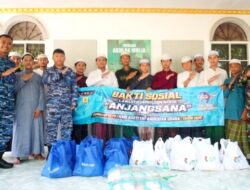Berbagi Kasih dan Kepedulian di Hari Bakti Ke-79 TNI AU, Lanud Sjamsudin Noor Hadirkan Senyum untuk Anak Yatim dan Purnawirawan