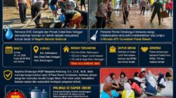 Sigap! Polsek Dolok Batu Nanggar Terjun Langsung Bantu Evakuasi Korban Banjir Luapan Sungai Sikam, 150 Rumah Warga Terdampak