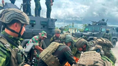Menembus Tebing Demi Kemanusiaan, Koops TNI Habema Berhasil Evakuasi jenazah terakhir, tiga Korban Penembakan OPM di Yahukimo