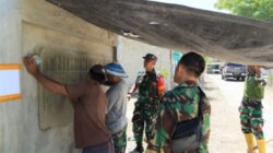 Pastikan Seluruh Sasaran Rampung Tepat Waktu, Dansatgas TMMD ke-129 Kodim 1505/Tidore Awasi Langsung Progres Pembangunan