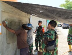 Pastikan Seluruh Sasaran Rampung Tepat Waktu, Dansatgas TMMD ke-129 Kodim 1505/Tidore Awasi Langsung Progres Pembangunan