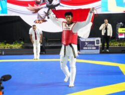 Serda Muhammad Raihan Fadhila Raih Emas pada 8th Asian Taekwondo Indonesia Open Championship 2026