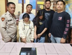 Wanita Asal Aceh Tidak Berkutik! Polsek Gunung Malela Gerebek Kamar Hiburan Malam, Dua Perempuan Penikmat Sabu Menangis Saat Diringkus