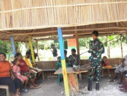 Bukan Sekadar Membangun, TMMD Ke-129 Eratkan Keakraban TNI dan Warga Kampung Sesor