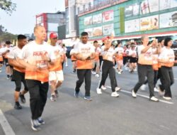 Melalui Olahraga, Perkuat Kebersamaan dan Kerukunan, Danrem Hadiri Buddhayana Run HUT ke-71 MBI di Pekanbaru