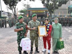 Danrem 031/WB Sambut dan Apresiasi Delvi Nurfadillah, Anak Prajurit Berprestasi di Kancah Internasional MMA