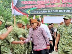 Bupati Simalungun Bersama Forkopimda Hadiri Peresmian Jembatan Garuda dan Air Bersih oleh Presiden RI