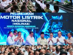 Panglima TNI Hadiri  Peluncurkan Motor Listrik Nasional oleh Presiden RI