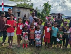 Meriahkan HUT RI ke-81, Kepala Suku Mbua Gelar Lomba Berhadiah dan Bagikan Sembako kepada Masyarakat