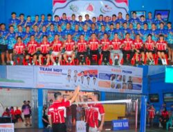 Digelar Dua Hari, Turnamen Badminton IKTS CUP XVI Pekanbaru Berlangsung Sengit dan Sportif