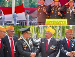 Saat Merah Putih Berkibar di Riau, Pangdam XIX/Tuanku Tambusai Berdiri Bersama Para Pemimpin Daerah.