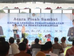 Kapolres Simalungun Hadiri Pisah Sambut Kalapas Pematang Siantar, Wujud Sinergitas Forkopimda