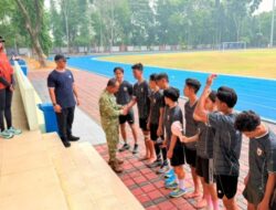 Letjen TNI Richard Tampubolon Tinjau Atlet Pelatnas Taekwondo Indonesia di Markas Kopassus
