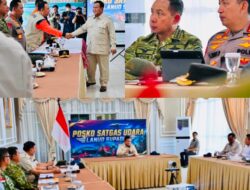 Panglima TNI Dampingi Presiden RI Tinjau Penanganan Karhutla di Kalimantan Barat