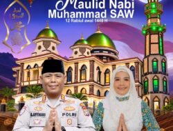 Teladani Akhlak Rasulullah, Kapolres Simalungun Sampaikan Ucapan Selamat Maulid Nabi Muhammad SAW