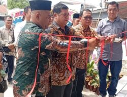Kepala Desa Muhammad Azhar Menegaskan Komitmen Pelayanan Dan Peresmian Kantor Kepala Desa Bangun Berlangsung Khidmat