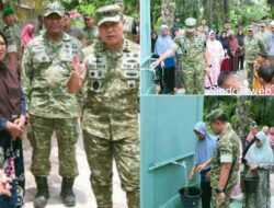 Pangdam XIX Tuanku Tambusai Pastikan Program Manunggal Air Bersih Manfaat Nyata bagi Warga
