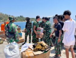Hari Keenam Belas Penanganan Gempa NTT, 8.126 Personel TNI Dikerahkan dan 1.011,756 Ton Bantuan Disalurkan