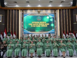 Kodam XIX/Tuanku Tambusai Perkuat Persit, Dari Ketahanan Keluarga hingga Kemandirian UMKM