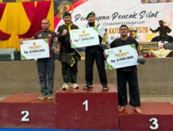 Bawa Pulang 23 Medali, Kodam XIX/Tuanku Tambusai Juara 1 Umum Pencak Silat
