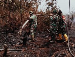 Kodam XIX/Tuanku Tambusai Intensifkan Pemadaman, Titik Asap Masih Bertahan di Bengkalis dan Meranti