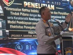 Kapolres Simalungun Terima Kunjungan Tim Peneliti Puslitbang Polri, Bahas Kesesuaian Norma Indeks Penyidikan dengan Kebutuhan Operasional Riil