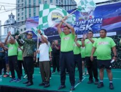 Pangdam I/BB Lepas 20 Ribu Peserta Fun Run 5K HUT ke-81 TNI di Medan