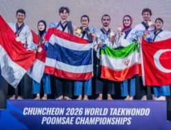 Tim Pelatnas Taekwondo Indonesia Meraih 1 Medali Perak Kejuaraan Tertinggi Untuk Kategori Poomsae